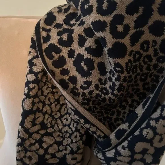 Michael Kors Cheetah Print Scarf - Picture 3 of 5